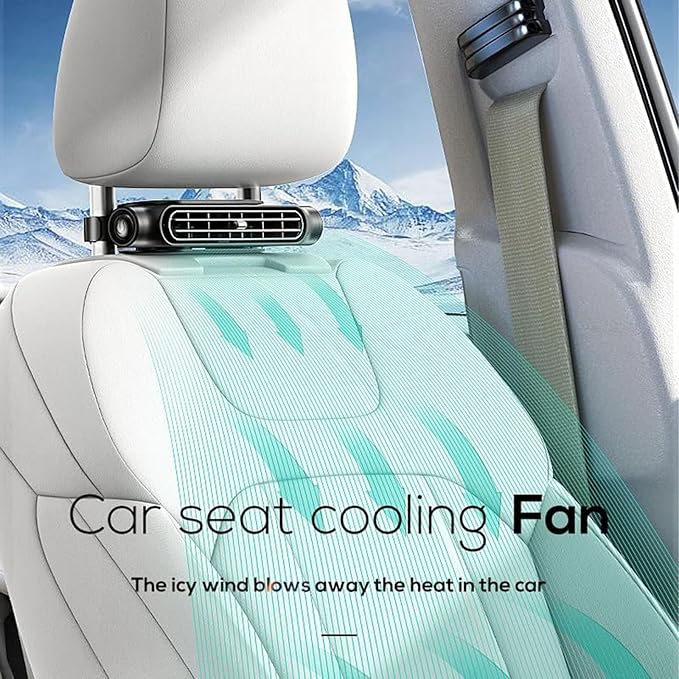 KingsyBreeze™ Car Seat Cooling Fan x1