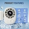 Kingsy AeroBreeze™ Clip-On Fan with LED Display x1