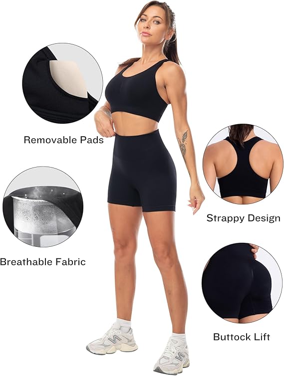KingsyFit Women’s 2-Piece Workout Set