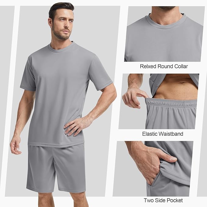 KingsyFit 3-Pack Men’s Workout Sets