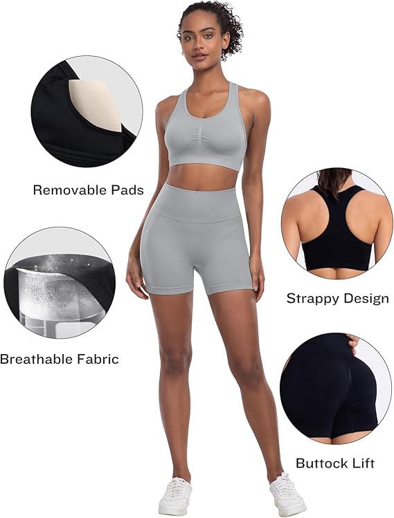 KingsyFit Women’s 2-Piece Workout Set