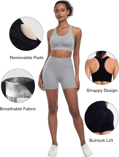 KingsyFit Women’s 2-Piece Workout Set
