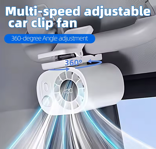 Portable Front Car Cooling Fan x1