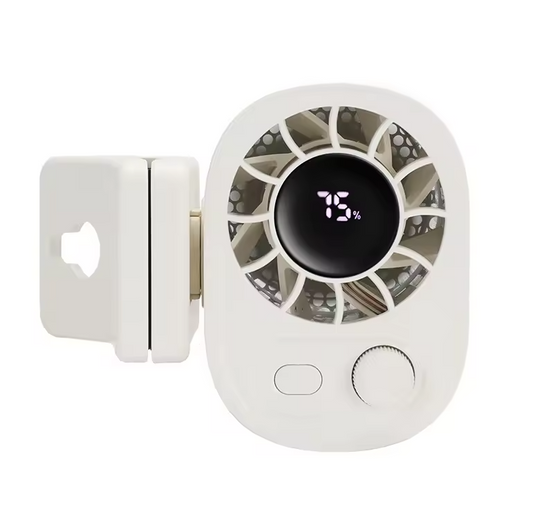 Kingsy AeroBreeze™ Clip-On Fan with LED Display x1